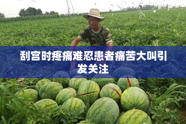 刮宫时疼痛难忍患者痛苦大叫引发关注