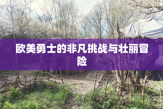 欧美勇士的非凡挑战与壮丽冒险