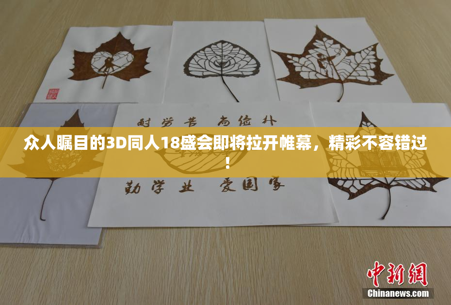 众人瞩目的3D同人18盛会即将拉开帷幕，精彩不容错过！