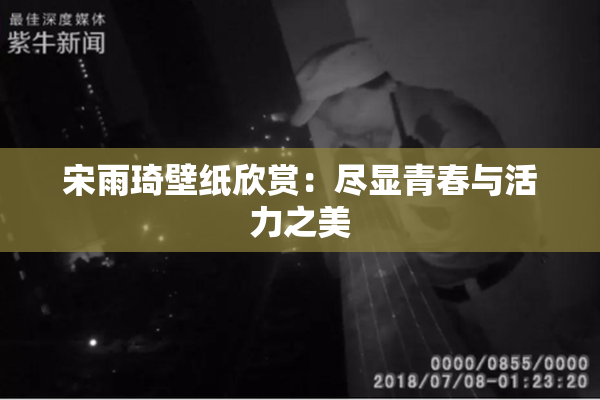 宋雨琦壁纸欣赏：尽显青春与活力之美