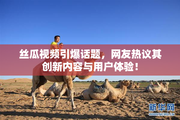 丝瓜视频引爆话题，网友热议其创新内容与用户体验！