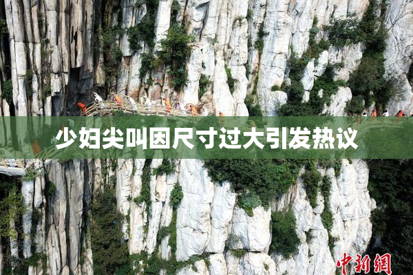 少妇尖叫因尺寸过大引发热议