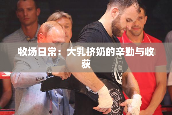 牧场日常：大乳挤奶的辛勤与收获