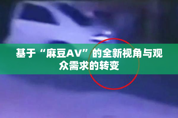 基于“麻豆AV”的全新视角与观众需求的转变