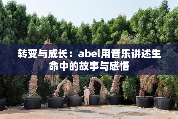 转变与成长：abel用音乐讲述生命中的故事与感悟