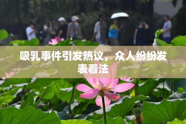 吸乳事件引发热议，众人纷纷发表看法
