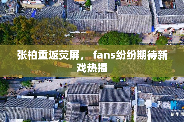张柏重返荧屏， fans纷纷期待新戏热播