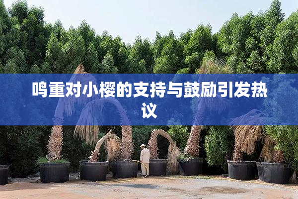 鸣重对小樱的支持与鼓励引发热议