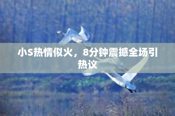 小S热情似火，8分钟震撼全场引热议