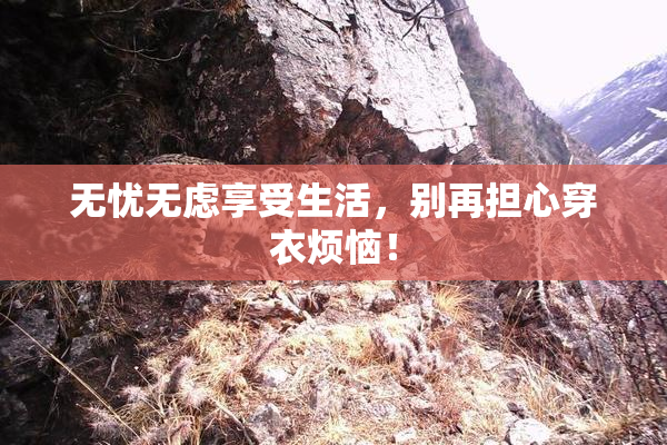 无忧无虑享受生活，别再担心穿衣烦恼！