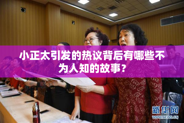 小正太引发的热议背后有哪些不为人知的故事？