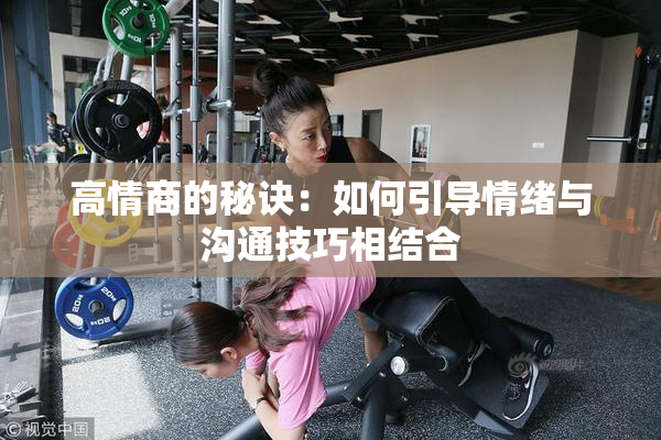 高情商的秘诀：如何引导情绪与沟通技巧相结合