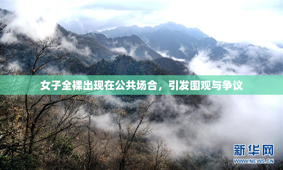 女子全裸出现在公共场合，引发围观与争议