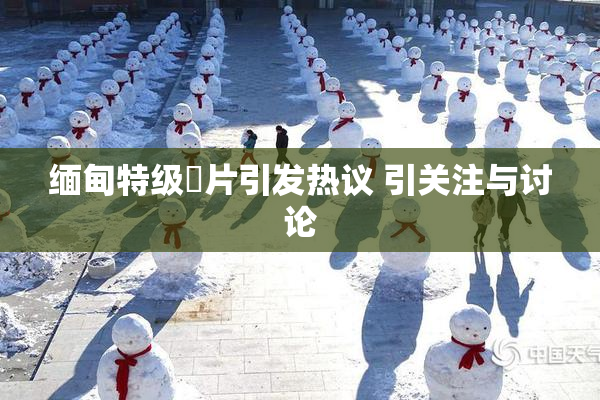 缅甸特级婬片引发热议 引关注与讨论