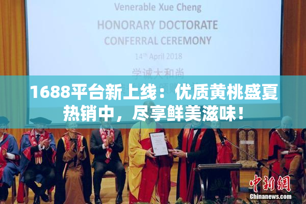 1688平台新上线：优质黄桃盛夏热销中，尽享鲜美滋味！