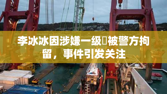 李冰冰因涉嫌一级婬被警方拘留，事件引发关注