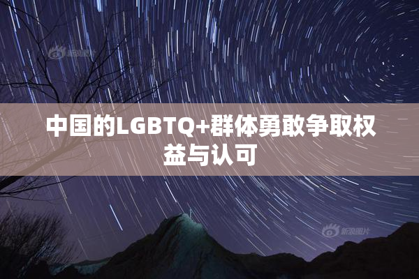 中国的LGBTQ+群体勇敢争取权益与认可