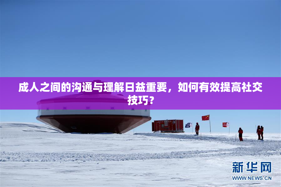 成人之间的沟通与理解日益重要，如何有效提高社交技巧？