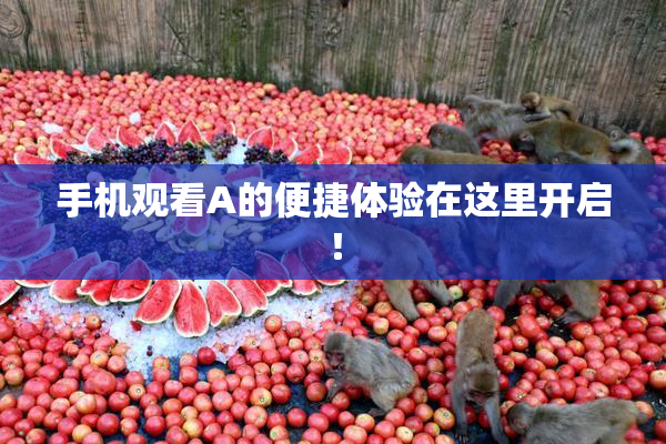 手机观看A的便捷体验在这里开启！