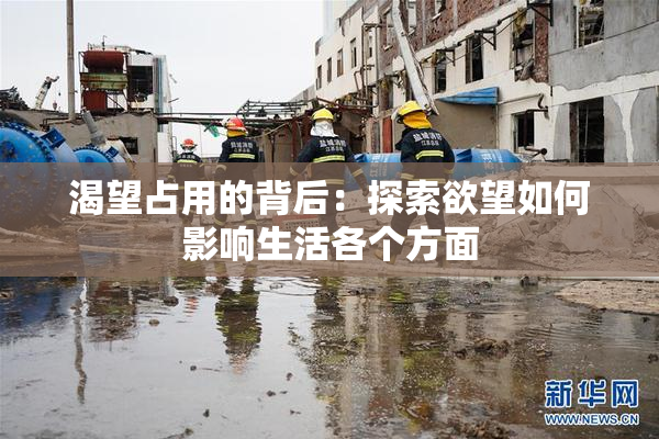 渴望占用的背后：探索欲望如何影响生活各个方面
