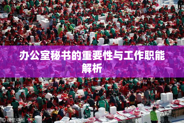 办公室秘书的重要性与工作职能解析