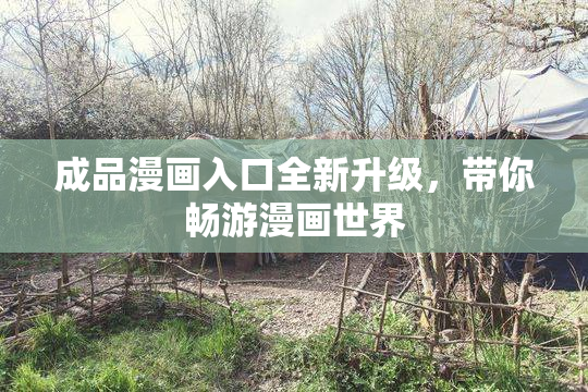 成品漫画入口全新升级，带你畅游漫画世界
