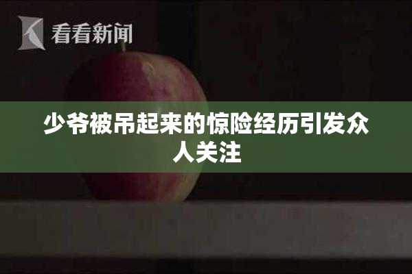 少爷被吊起来的惊险经历引发众人关注