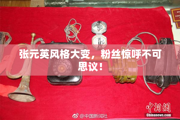 张元英风格大变，粉丝惊呼不可思议！