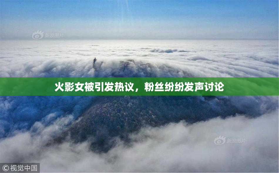 火影女被引发热议，粉丝纷纷发声讨论
