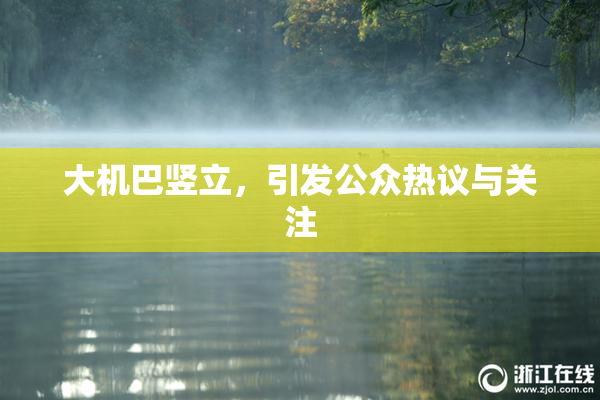 大机巴竖立，引发公众热议与关注