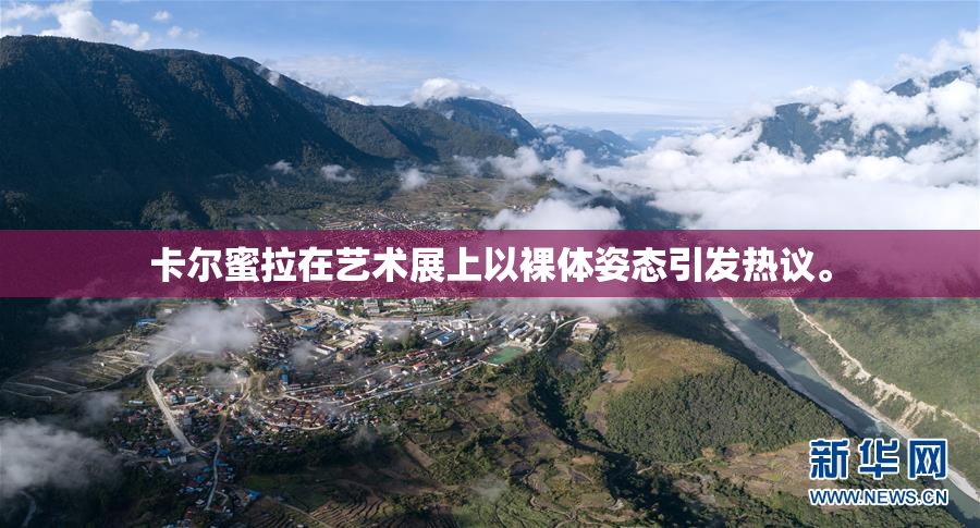 卡尔蜜拉在艺术展上以裸体姿态引发热议。