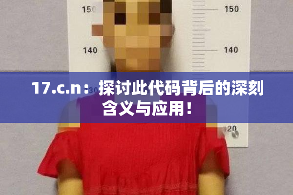 17.c.n：探讨此代码背后的深刻含义与应用！