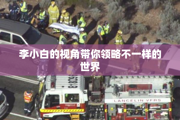 李小白的视角带你领略不一样的世界