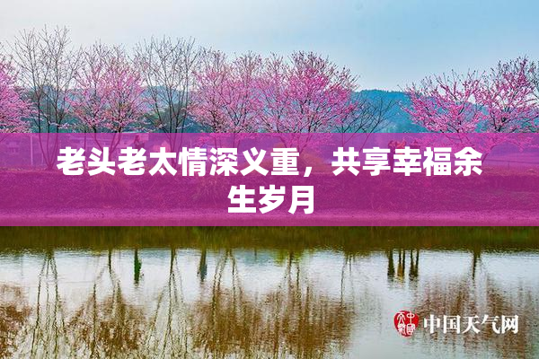 老头老太情深义重，共享幸福余生岁月