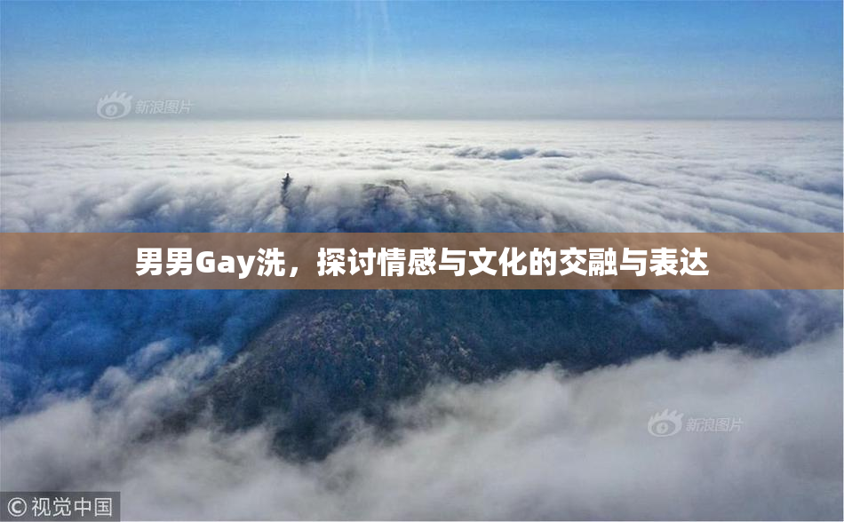 男男Gay洗，探讨情感与文化的交融与表达