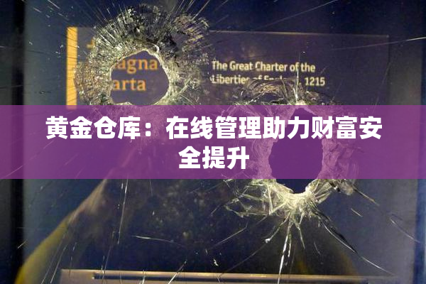 黄金仓库：在线管理助力财富安全提升