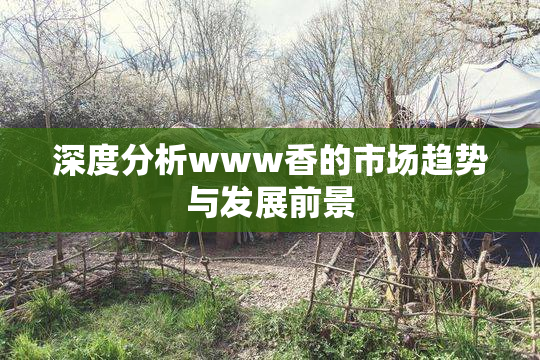 深度分析www香的市场趋势与发展前景