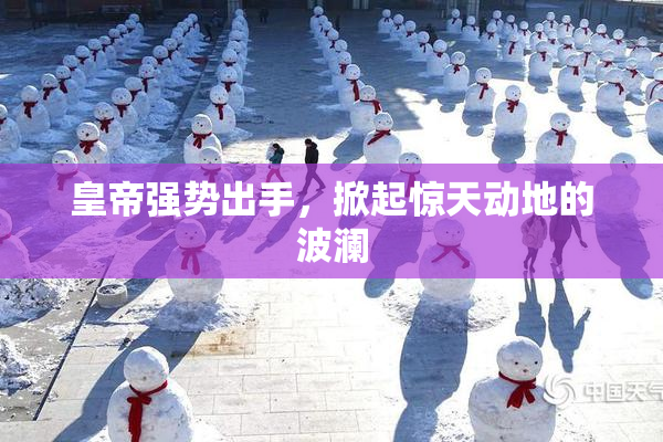 皇帝强势出手，掀起惊天动地的波澜