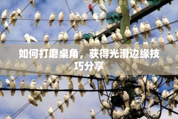 如何打磨桌角，获得光滑边缘技巧分享