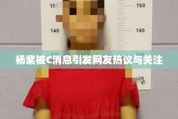 杨紫被C消息引发网友热议与关注