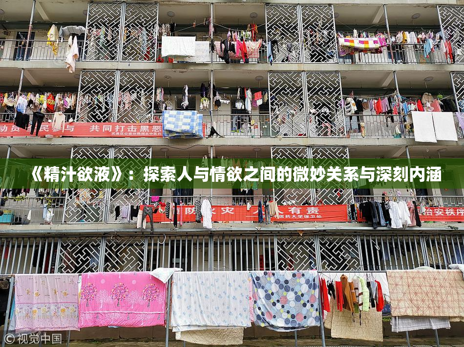 《精汁欲液》：探索人与情欲之间的微妙关系与深刻内涵