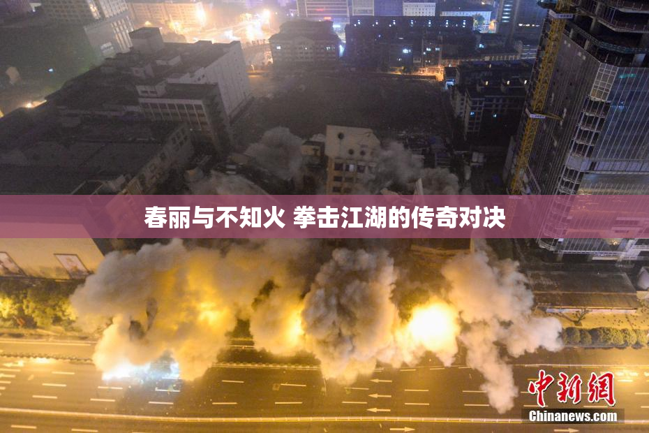 春丽与不知火 拳击江湖的传奇对决