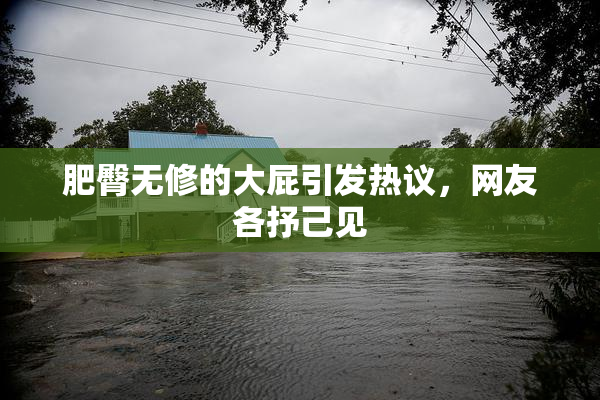 肥臀无修的大屁引发热议，网友各抒己见