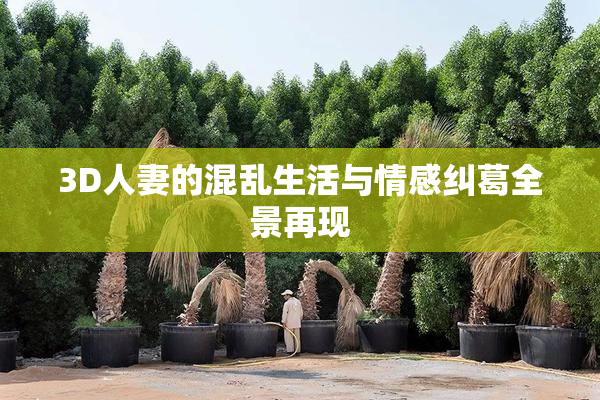 3D人妻的混乱生活与情感纠葛全景再现