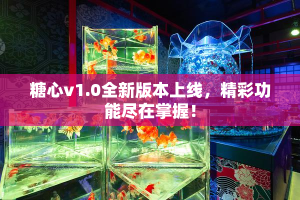 糖心v1.0全新版本上线，精彩功能尽在掌握！