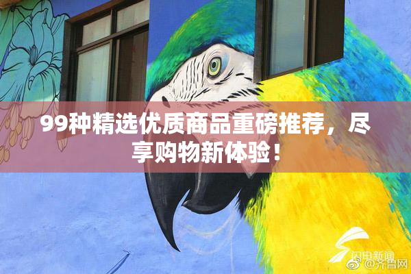 99种精选优质商品重磅推荐，尽享购物新体验！