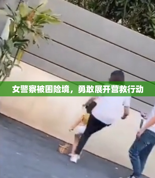 女警察被困险境，勇敢展开营救行动