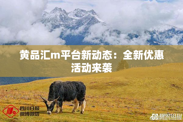 黄品汇m平台新动态：全新优惠活动来袭
