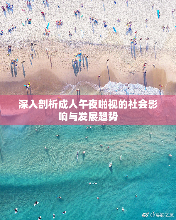 深入剖析成人午夜啪视的社会影响与发展趋势