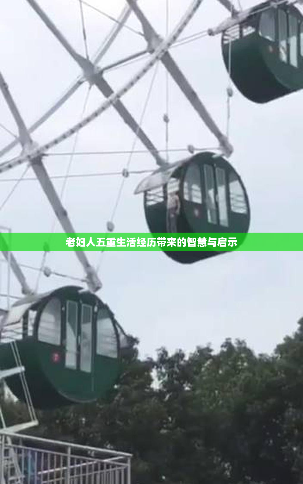老妇人五重生活经历带来的智慧与启示